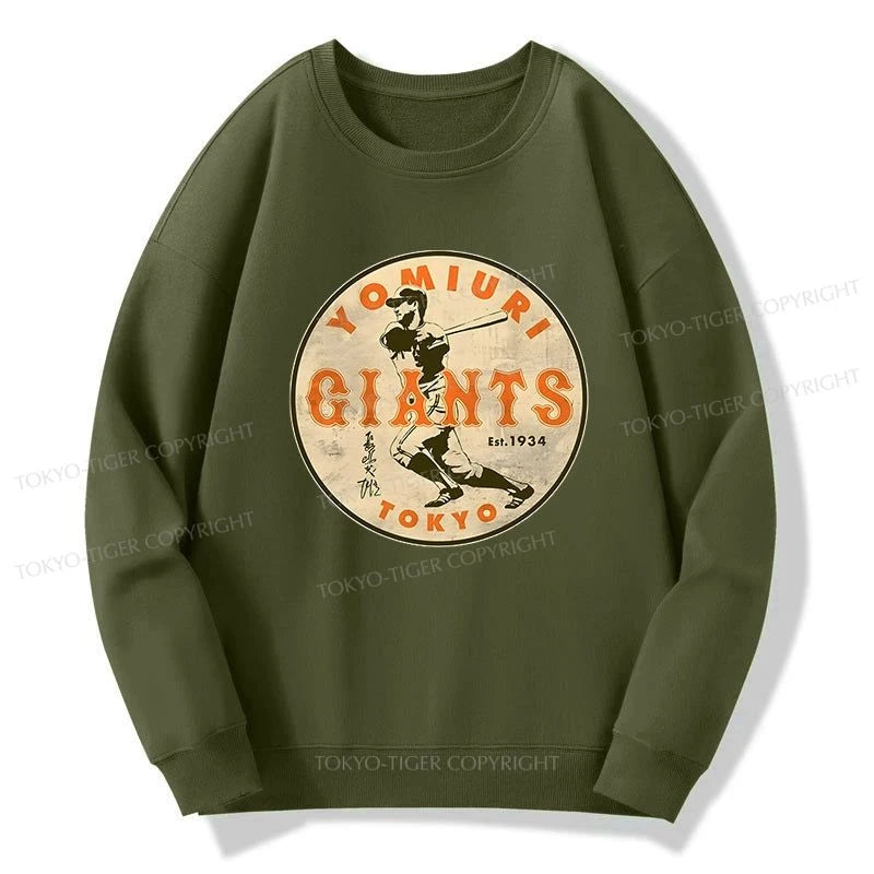 Tokyo-Tiger Yomiuri Giants Shigeru Nagashima Sweatshirt