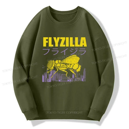 Tokyo-Tiger Giant Fly Japanese Sweatshirt