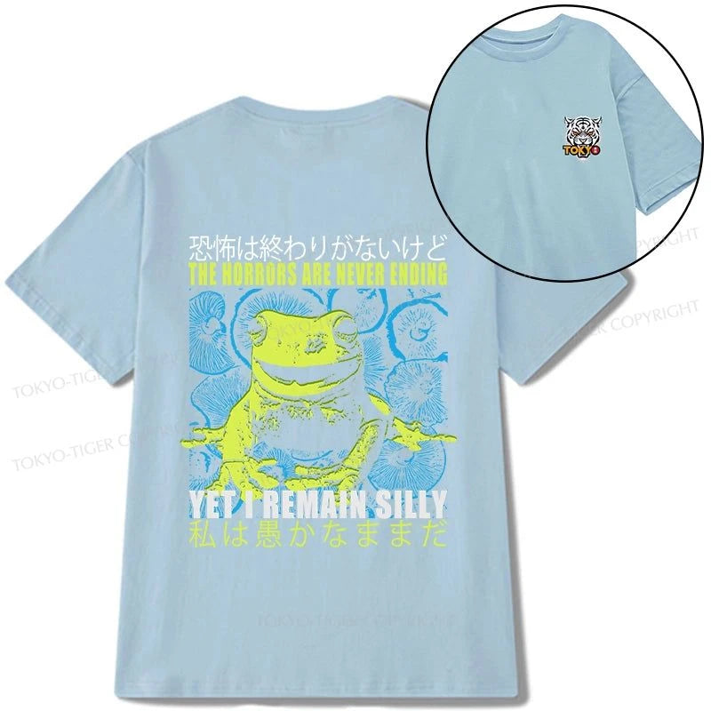 Tokyo-Tiger A Self-Aware Frog Front Back Classic T-Shirt