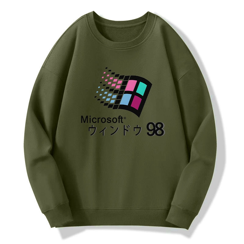 Tokyo-Tiger Microsoft Windows 98 Sweatshirt