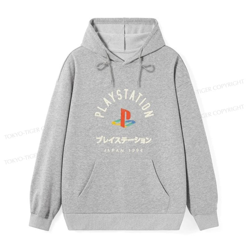 Tokyo-Tiger PlayStation Logo Japan Classic Hoodie