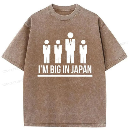 Tokyo-Tiger I'm Big In Japan Washed T-Shirt