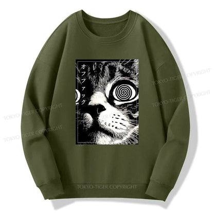 Tokyo-Tiger Scary Cat Japan Sweatshirt