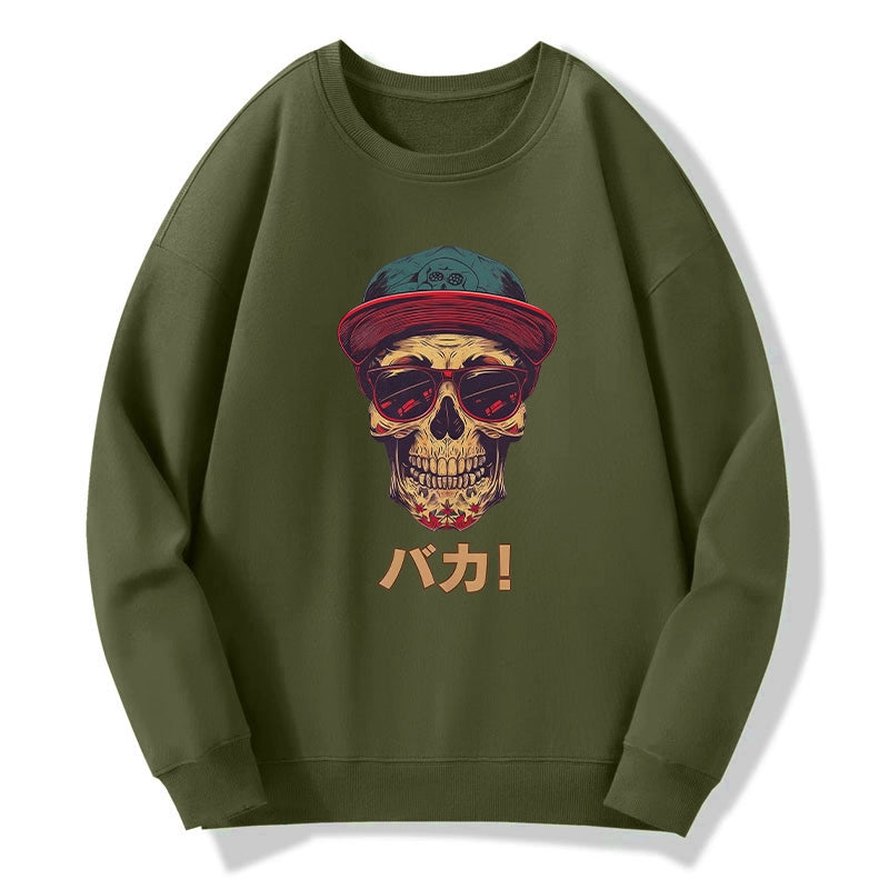 Tokyo-Tiger Fashion Skull Japanese Sweatshirt