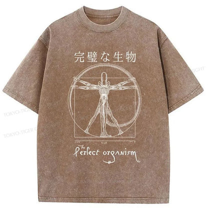 Tokyo-Tiger Perfect Organism Japanese Washed T-Shirt