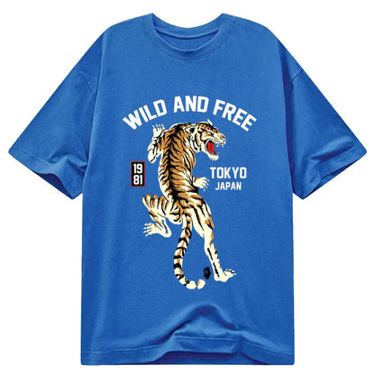 Tokyo-Tiger Tiger Street Cotton Classic T-Shirt
