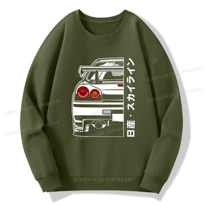 Tokyo-Tiger Nissan Skyline GTR R34 Sweatshirt