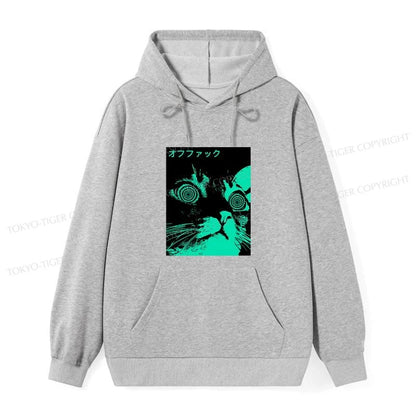 Tokyo-Tiger Cool Cat Japanese Classic Hoodie