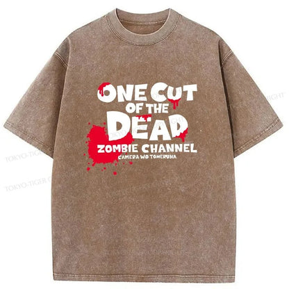 Tokyo-Tiger One Cut Of The Dead Washed T-Shirt