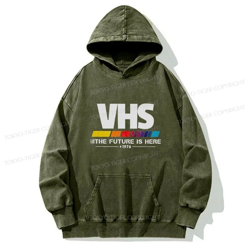 Tokyo-Tiger VHS Japanese Washed Hoodie