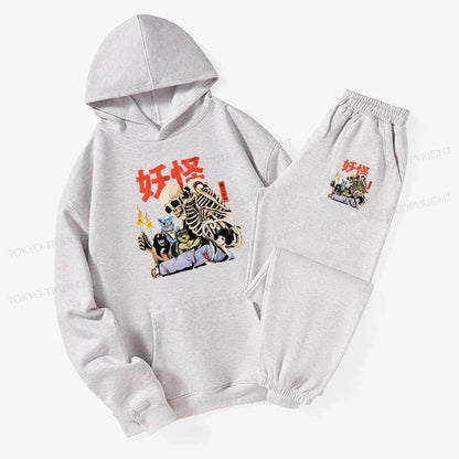 Tokyo-Tiger The Yokai Club Fleece Lined Hoodie Set