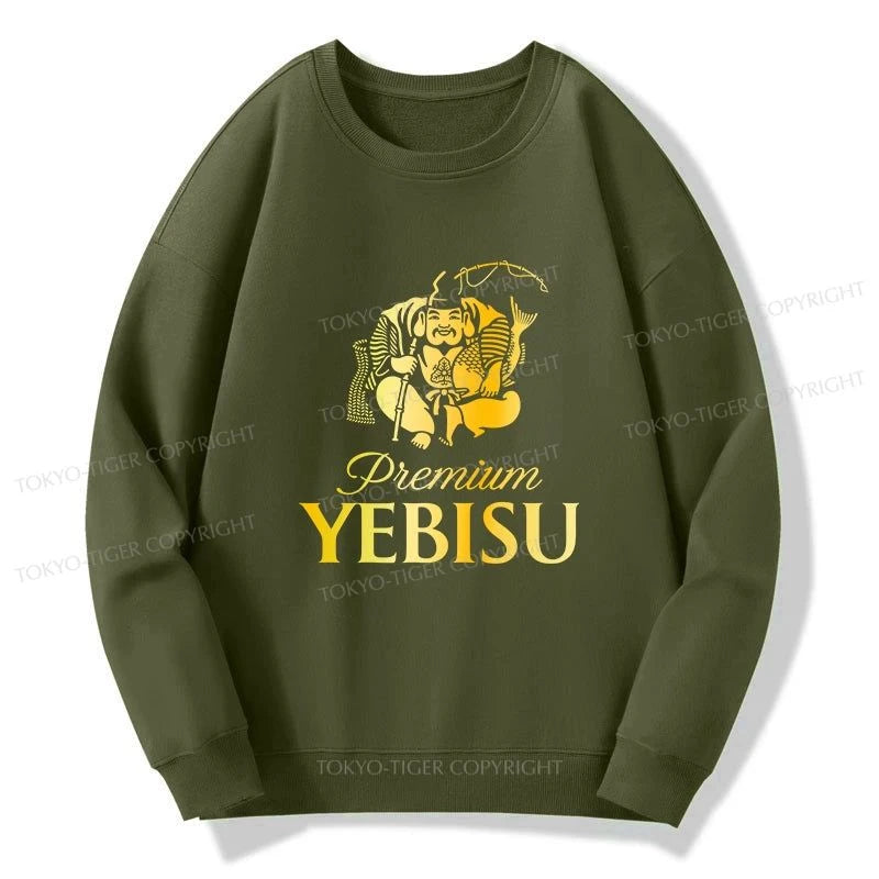 Tokyo-Tiger Yebisu Beer Golden Sweatshirt