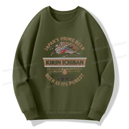 Tokyo-Tiger Kirin Ichiban Beer Japan Sweatshirt