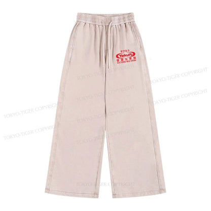 Tokyo-Tiger Yakult Logo Washed Sweatpants