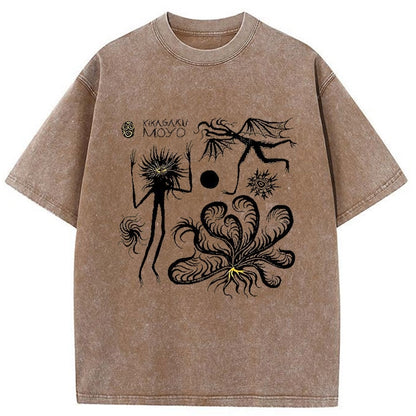 Tokyo-Tiger Kikagaku Moyo Monsters Washed T-Shirt