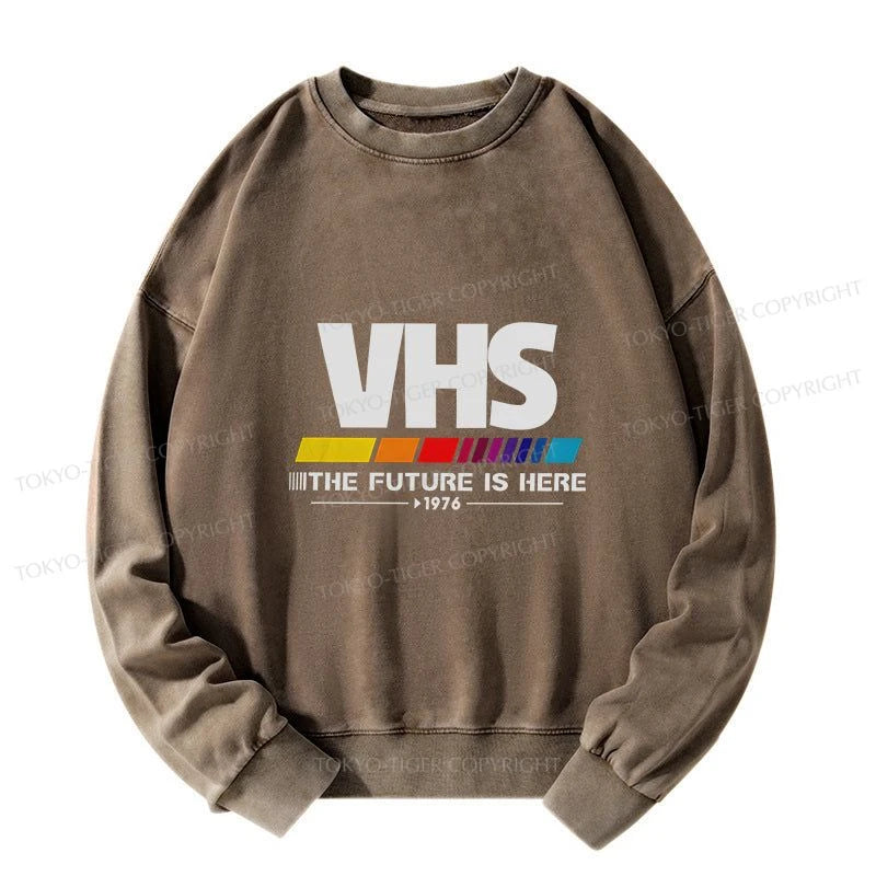 Tokyo-Tiger VHS Japanese Washed Sweatshirt