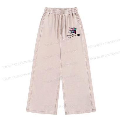 Tokyo-Tiger Microsoft Windows 98 Washed Sweatpants