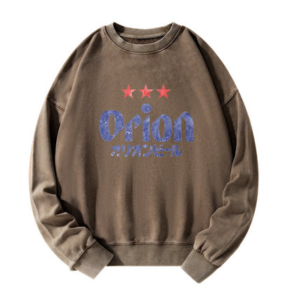 Tokyo-Tiger Orion Breweries Washed Sweatshirt