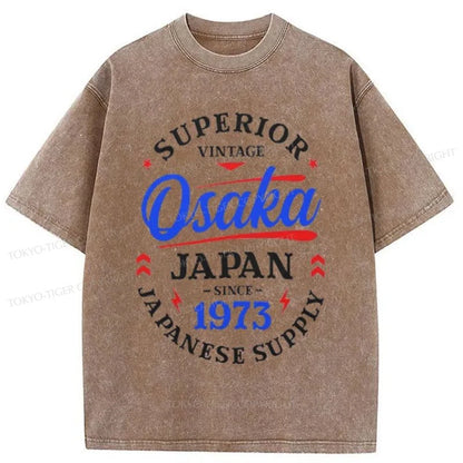 Tokyo-Tiger Superior Japanese Supply Washed T-Shirt