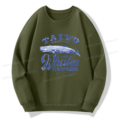 Tokyo-Tiger Japan Taiyo Whales Sweatshirt