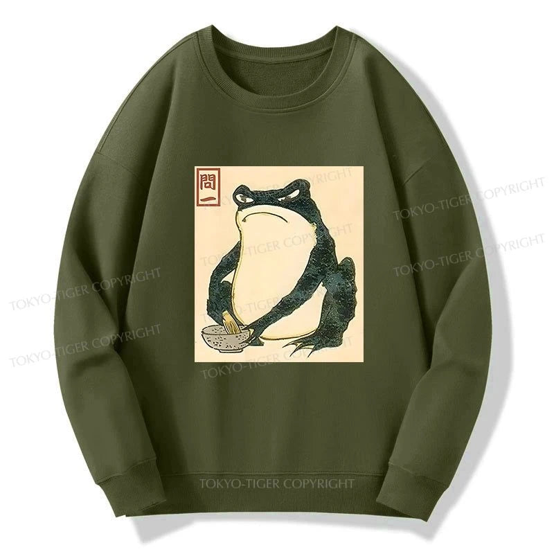 Tokyo-Tiger Matsumoto Hoji Japanese Frog Sweatshirt