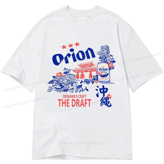 Tokyo-Tiger Orion Beer With Okinawa Classic T-Shirt