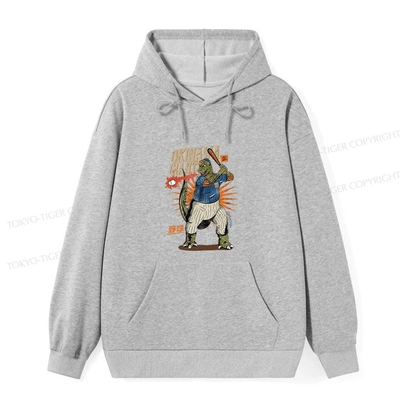 Tokyo-Tiger OKINAWA GIANTS Dinosaur Classic Hoodie