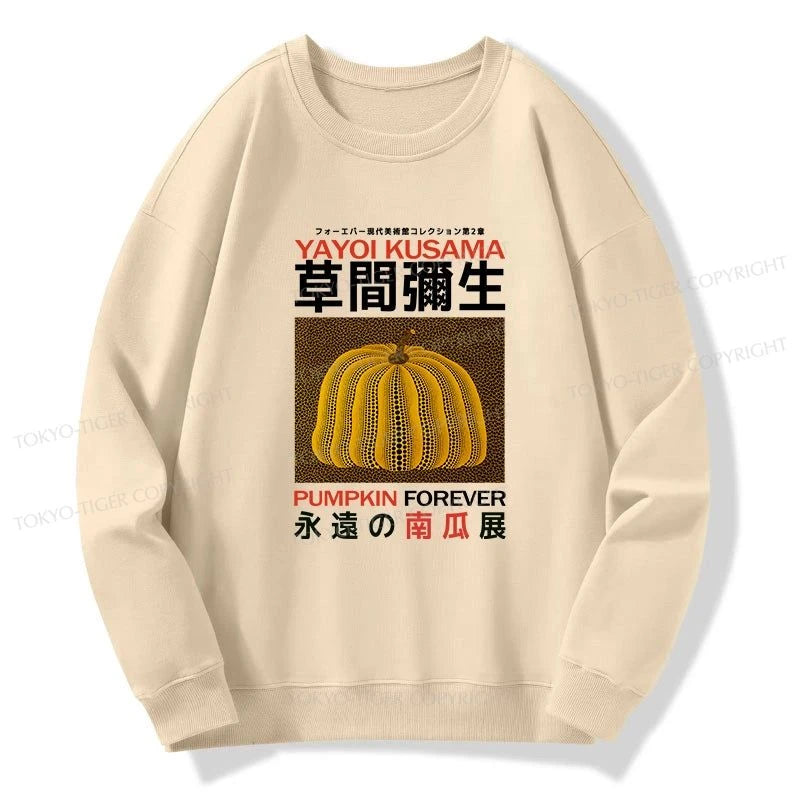 Tokyo-Tiger Forever Pumpkin Exhibition Japanese Sweatshirt