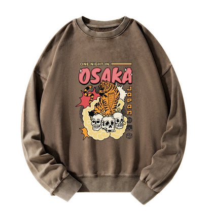 Tokyo-Tiger Osaka Tiger Washed Sweatshirt