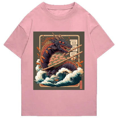 Tokyo-Tiger Great Dragon of Sushi Classic T-Shirt