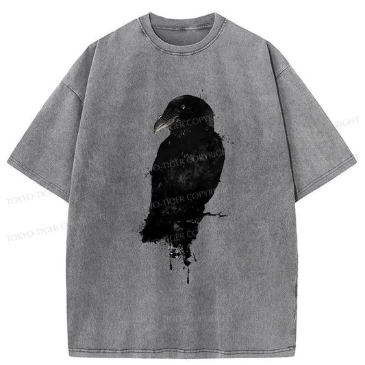 Tokyo-Tiger Black Crow Japan Washed T-Shirt