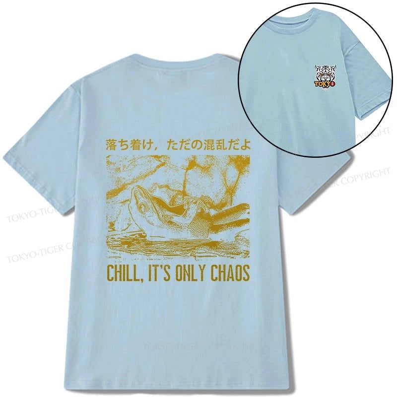 Tokyo-Tiger Cool Frog Japanese Front Back Classic T-Shirt