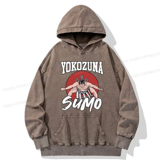 Tokyo-Tiger Yokozuna Sumo Washed Hoodie