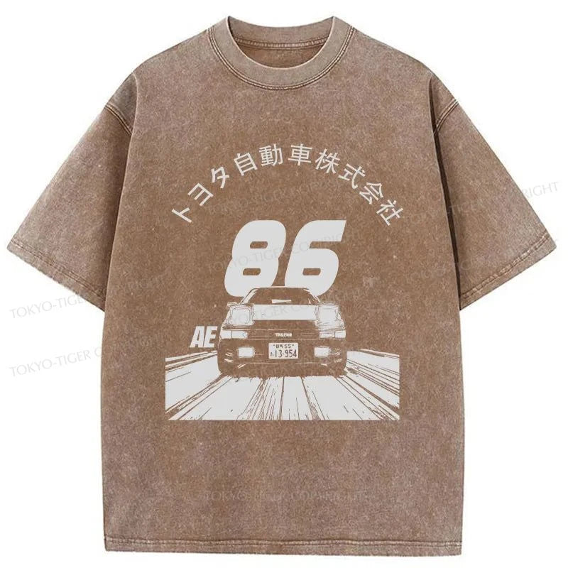 Tokyo-Tiger Toyota Japan Washed T-Shirt