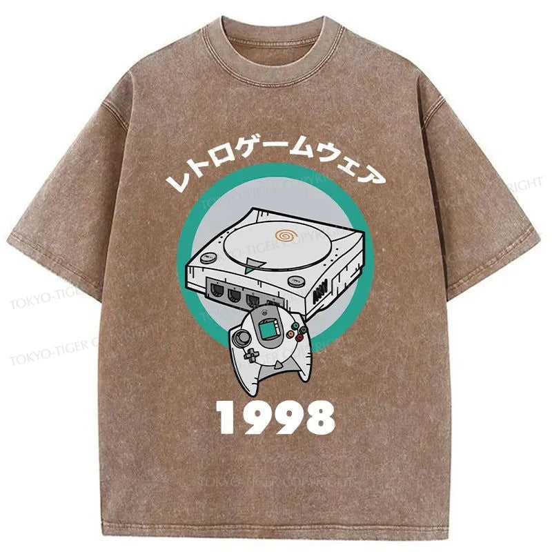 Tokyo-Tiger Dreamcast Japanese Washed T-Shirt