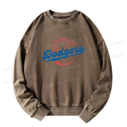 Tokyo-Tiger Ohtani 17-Retro-Dodgers Washed Sweatshirt