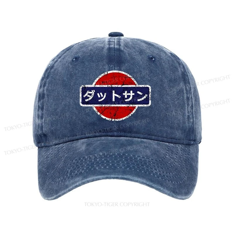 Tokyo-Tiger Datsun Vintage Japanese Car Washed Cap