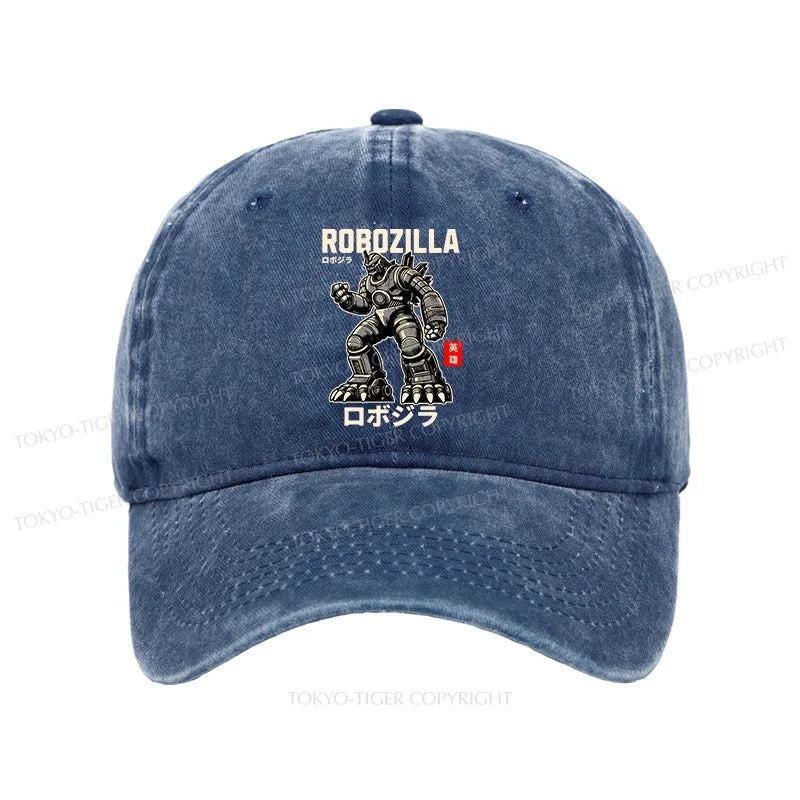 Tokyo-Tiger RoboZilla Manga Japanese Washed Cap