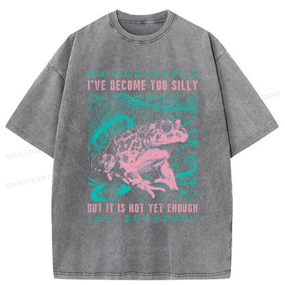 Tokyo-Tiger Stupid Frog Janpan Washed T-Shirt