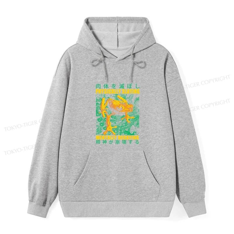 Tokyo-Tiger Physically Slaying Mentally Decaying Classic Hoodie