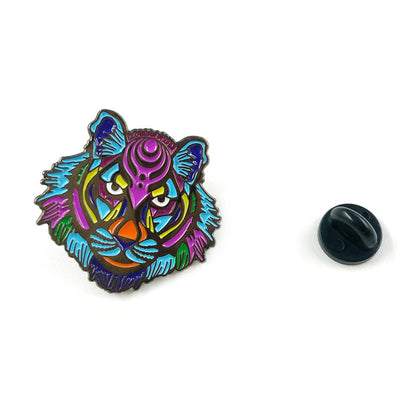 Tokyo-Tiger Mystic Colorful Tiger Pin