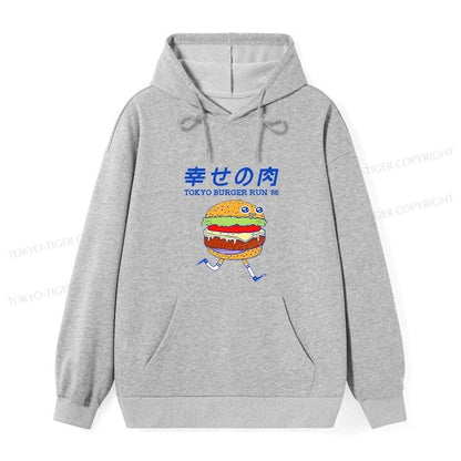 Tokyo-Tiger Tokyo Burger Run Japanese Classic Hoodie