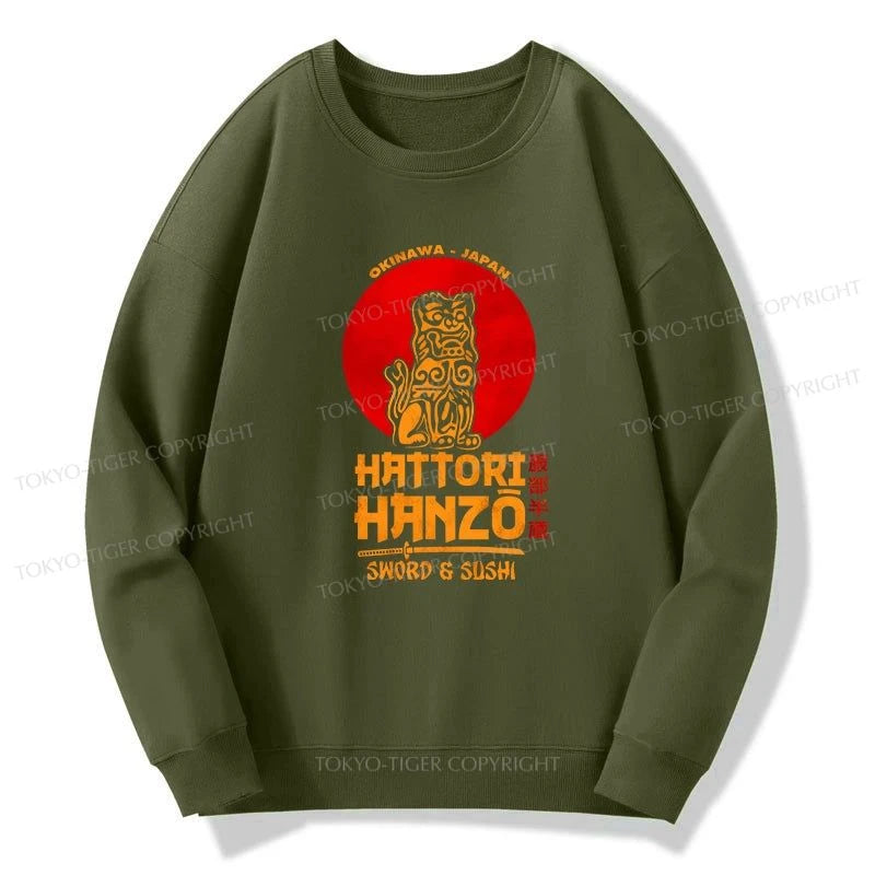 Tokyo-Tiger Hattori Hanzo Katana Sweatshirt