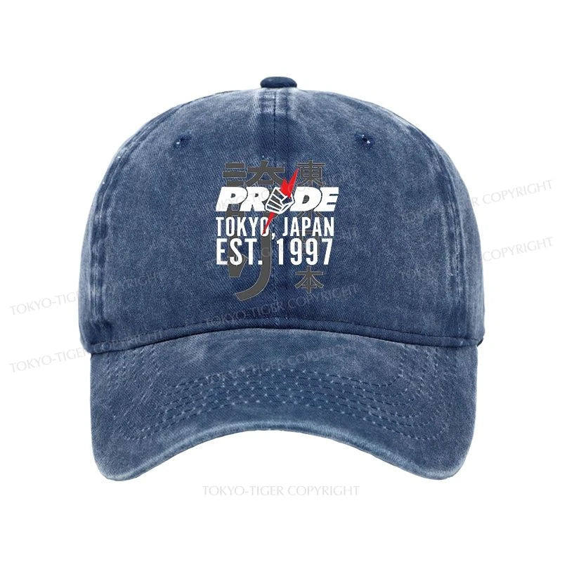 Tokyo-Tiger  Pride FC Tokyo Japan Washed Cap