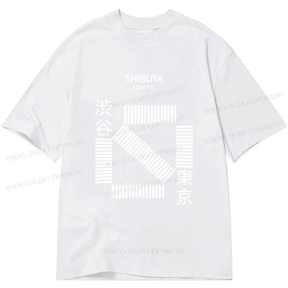 Tokyo-Tiger Japanese Shibuya Crossing Classic T-Shirt