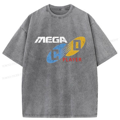 Tokyo-Tiger Mega CD Japanese Washed T-Shirt