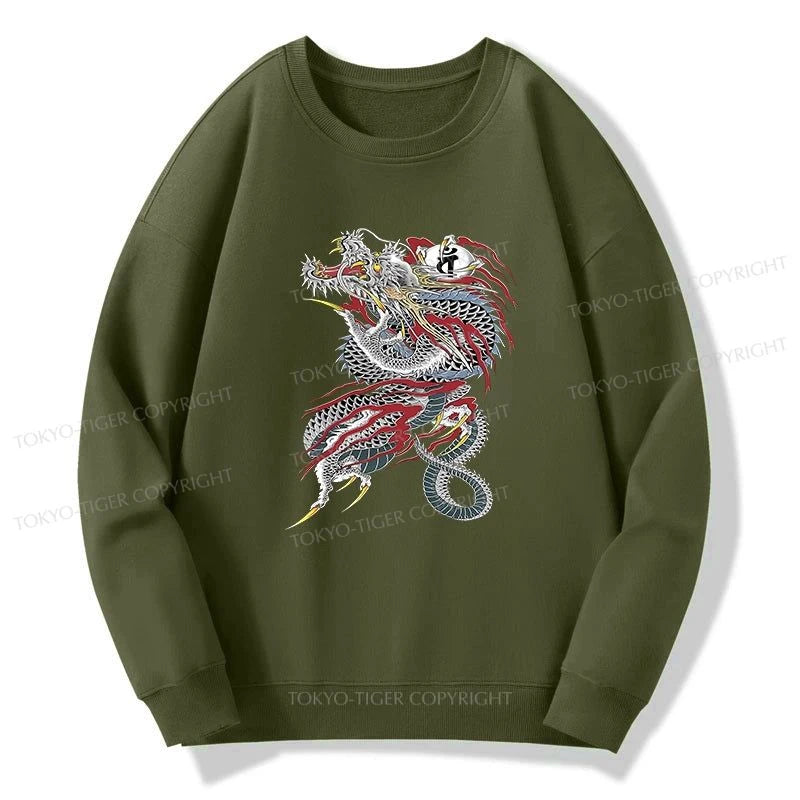 Tokyo-Tiger Dragon of Dojima Sweatshirt