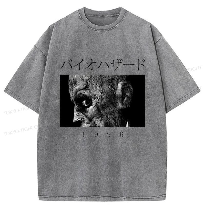 Tokyo-Tiger 1996 Biochemical Crisis Japanese Washed T-Shirt