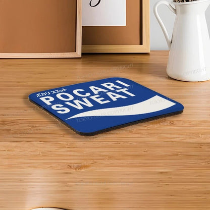 Tokyo-Tiger POCARI SWEAT Logo Coaster