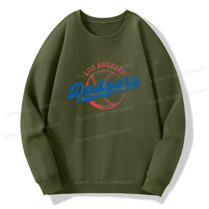 Tokyo-Tiger Ohtani 17-Retro-Dodgers Sweatshirt